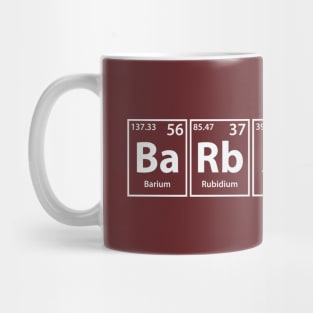 Barbaric (Ba-Rb-Ar-I-C) Periodic Elements Spelling Mug